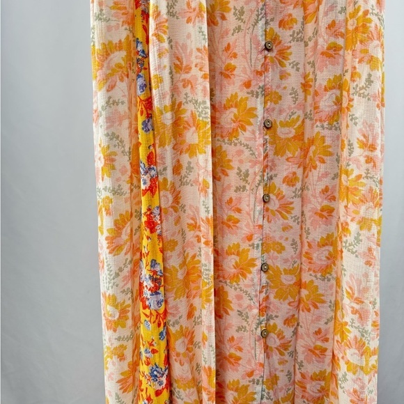 NWT Free People Dance with Me Maxi in Ivory Combo Size‎ Medium - Picture 4 of 11